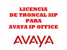 Imagen de Avaya Licencia troncal SIP para Avaya IP Office